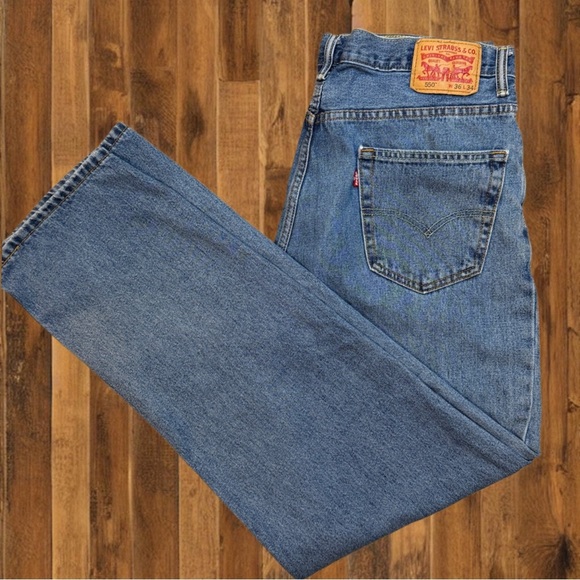 Levi's Other - Vintage Levi’s 550 Relaxed Fit Jeans Men’s 36x34 Medium Wash Straight Leg
